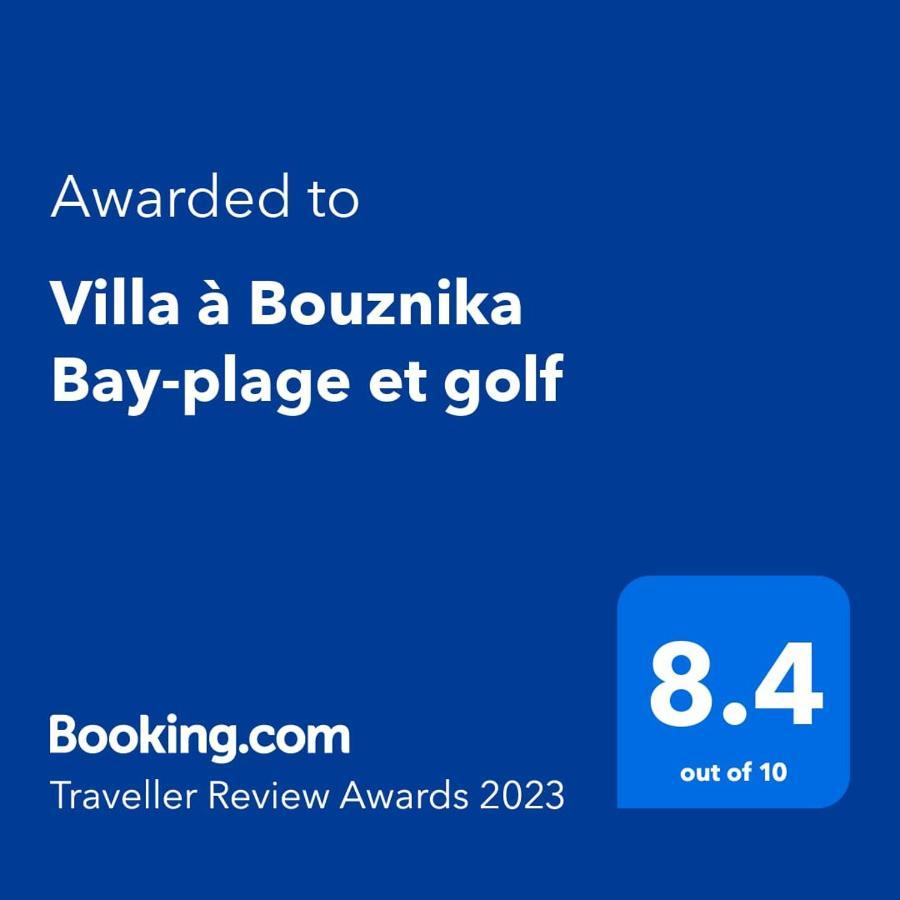 Villa A Bouznika Bay-Plage Et Golf Bagian luar foto