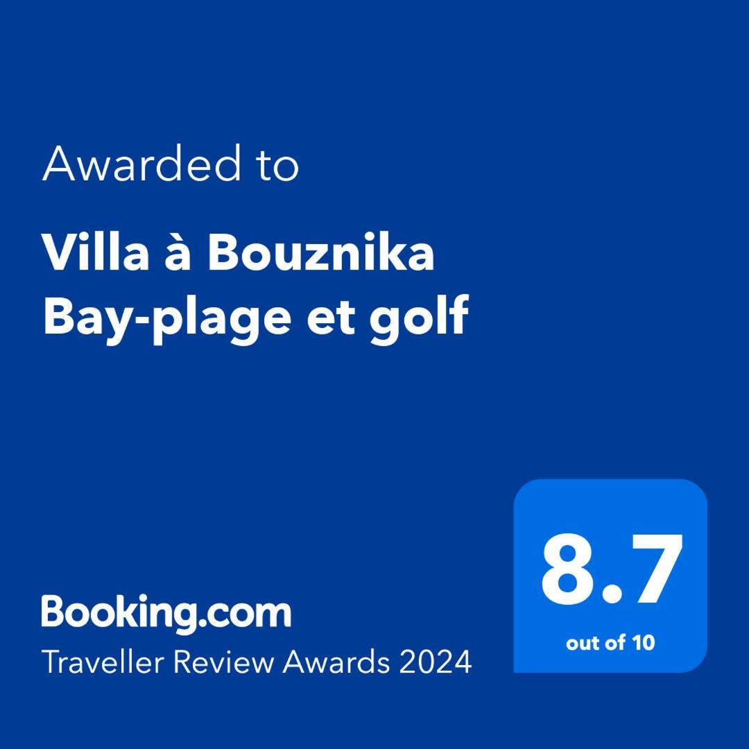 Villa A Bouznika Bay-Plage Et Golf Bagian luar foto