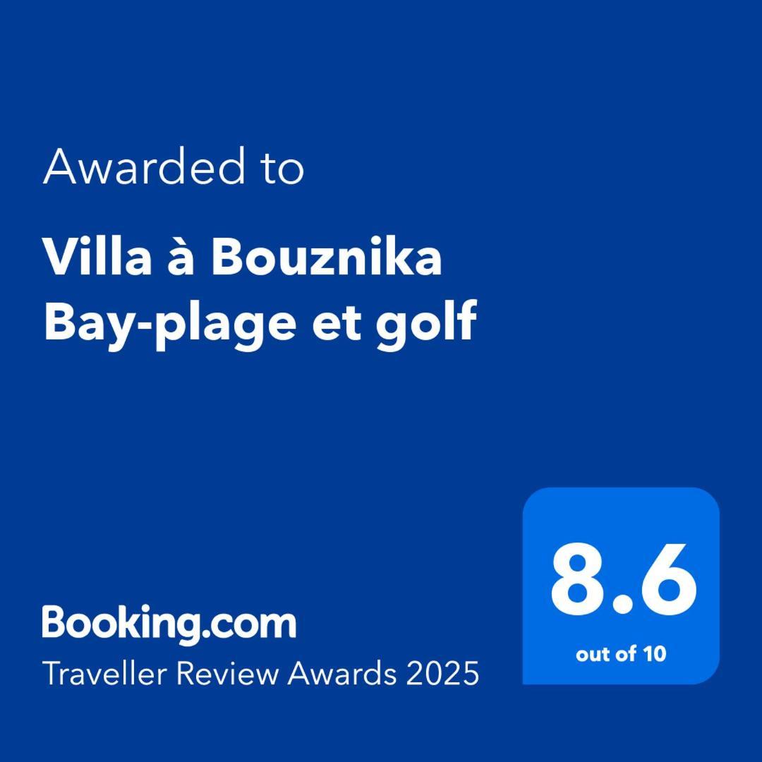 Villa A Bouznika Bay-Plage Et Golf Bagian luar foto